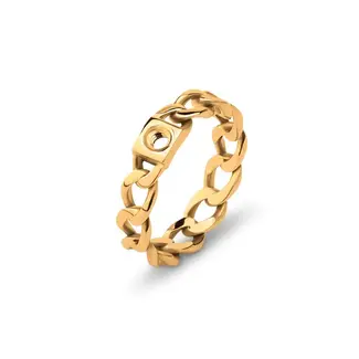 Melano Melano Twisted Ring Tessa goud
