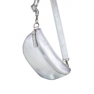 Baggyshop Baggyshop Funny - Metallic Zilver