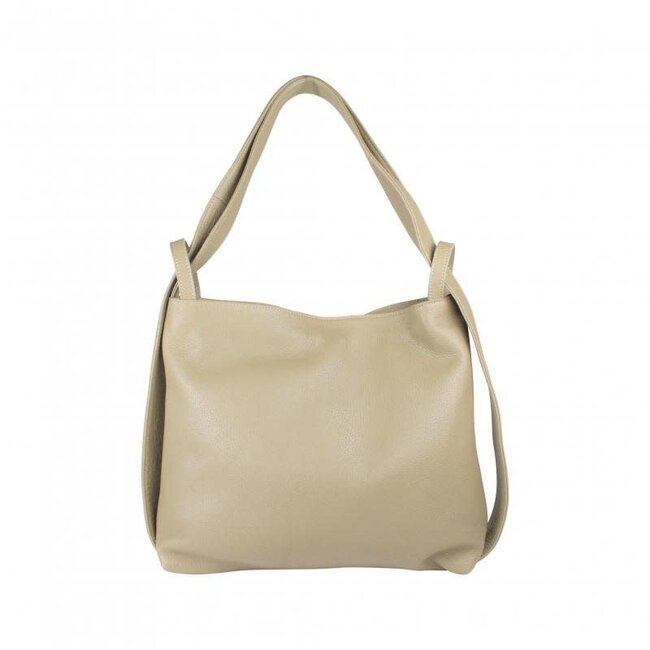 Baggyshop Tas Double Luck taupe