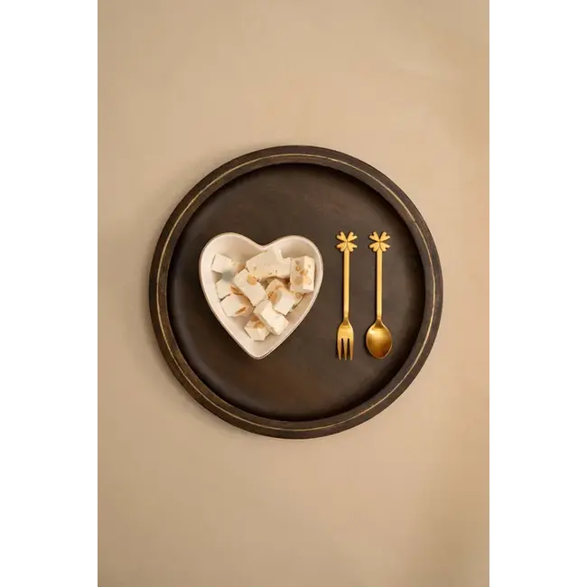 Zusss Zusss houten stylingbord 30cm donkerbruin