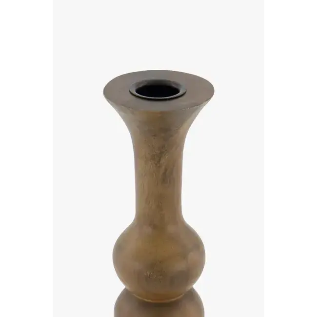 Zusss Zusss Houten kandelaar M donkerbruin