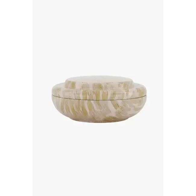 Zusss Zusss Tinnen geurkaars lotus trots op jou zand