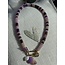 Fushi Fushi ketting Purple Mix met bedels