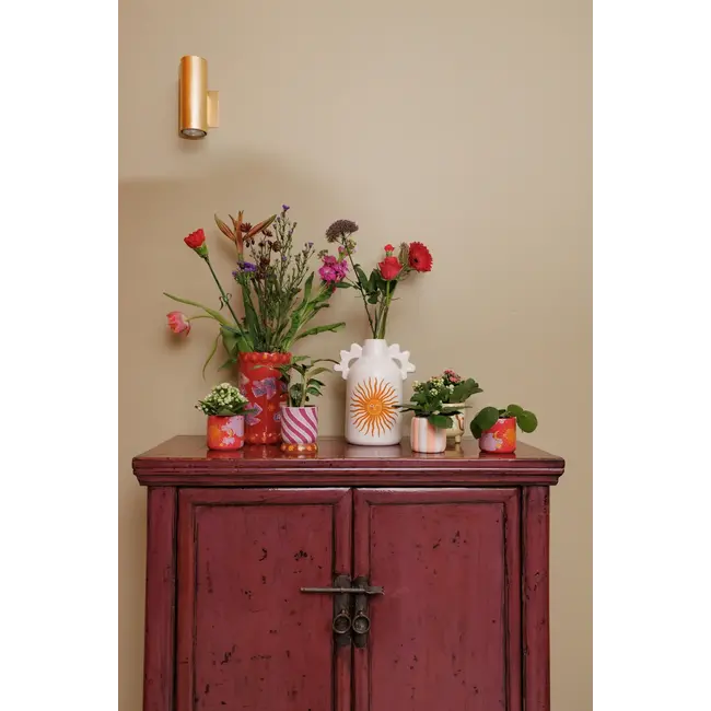 All The Luck In The World All The Luck In The World - Flowerpot Striped Purple