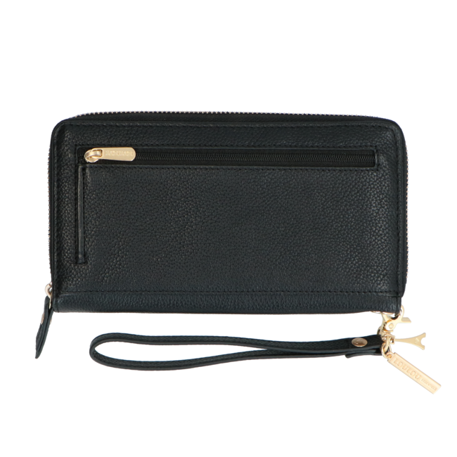 LouLou Essentiels LouLou Essentiels SLB Portemonnee Black gold