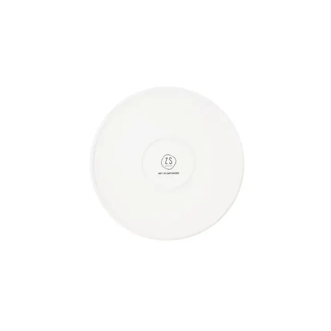 Zusss Zusss Ontbijtbord goud hartje wit