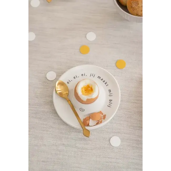 Zusss Zusss Set van 2 eierdopjes Jij maakt mij blij