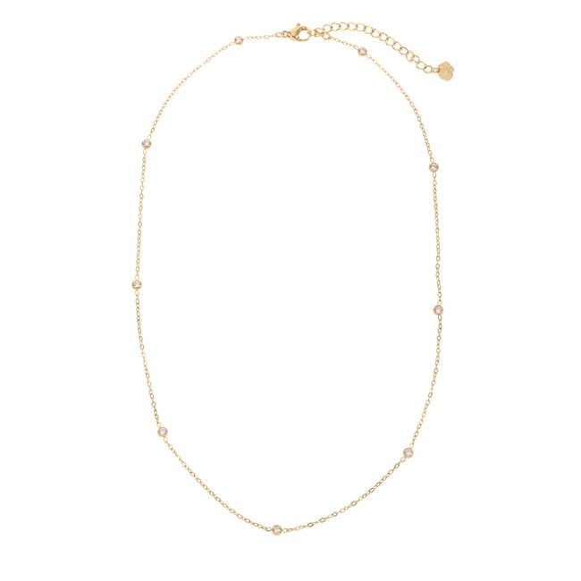 Rose & Camellia Rose & Camellia ketting met diamantjes
