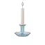 Zusss Zusss Kandelaar glas schotel blauw