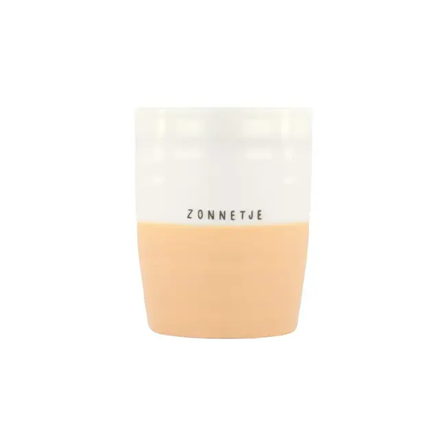 Zusss Zusss Theemok zonnetje wit/perzik