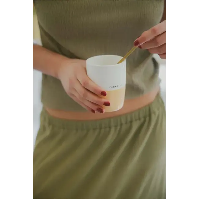 Zusss Zusss Theemok zonnetje wit/perzik