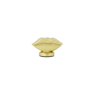 Zusss Zusss Kaartenstandaard metaal lippen goud