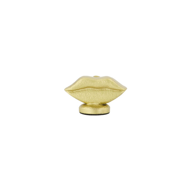 Zusss Zusss Kaartenstandaard metaal lippen goud