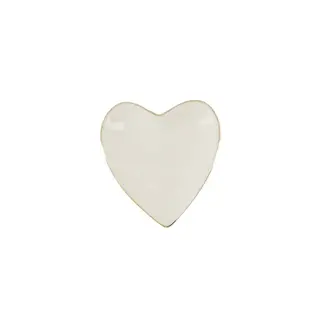 Zusss Zusss Schaaltje diep hartvorm wit