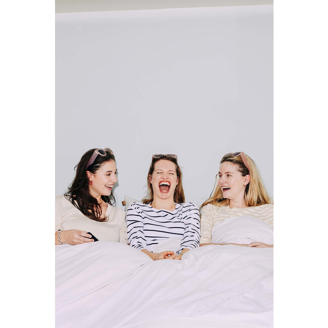 Zusss Zusss Zonnebril mat model licht roze