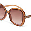 Okkia Okkia Zonnebril Anna Transparent Brown OK019-TBR