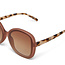 Okkia Zonnebril Anna Pink & Clear Havanna OK019-PH