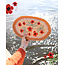 All The Luck In The World All the Luck in the World - Large Oval Plate Orange with Flowers