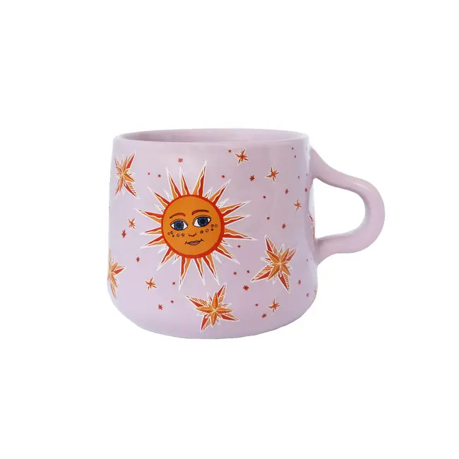 All The Luck In The World All the Luck in the World - Mug Lilac with Sun