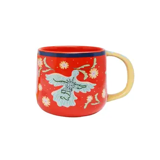 All The Luck In The World All the Luck in the World - Mug Red with Bird