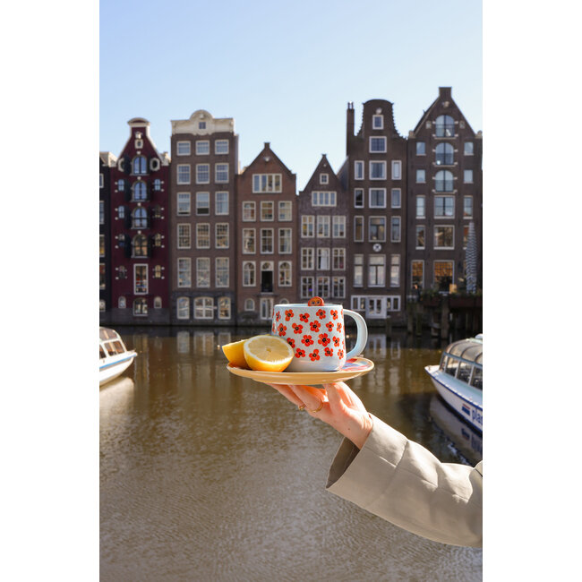 All The Luck In The World All the Luck in the World - Mug Blue with Poppies