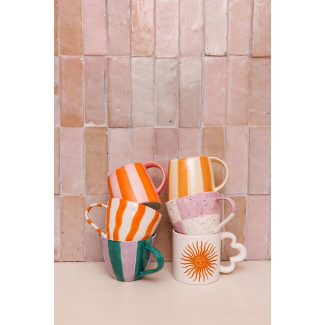 All The Luck In The World All the Luck in the World - Mug Wavy Orange