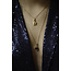 All The Luck In The World All the Luck in the World - Wonder Goldplated Necklace Globe Link Long