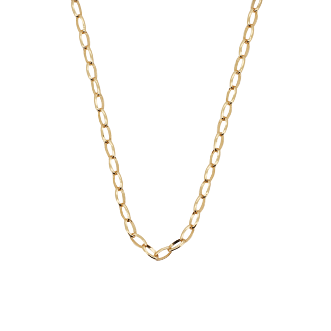 All The Luck In The World All the Luck in the World - Wonder Goldplated Necklace Globe Link Long