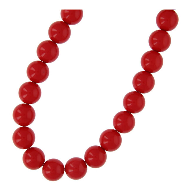 Fushi Fushi Ketting 16mm acryl kralen rood