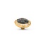 Melano Melano Twisted Pearly CZ Steentje Goud