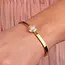 Melano Melano Twisted Glimmer Steentje Goud
