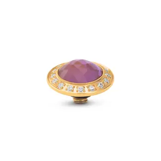 Melano Melano Twisted Glimmer Steentje Goud