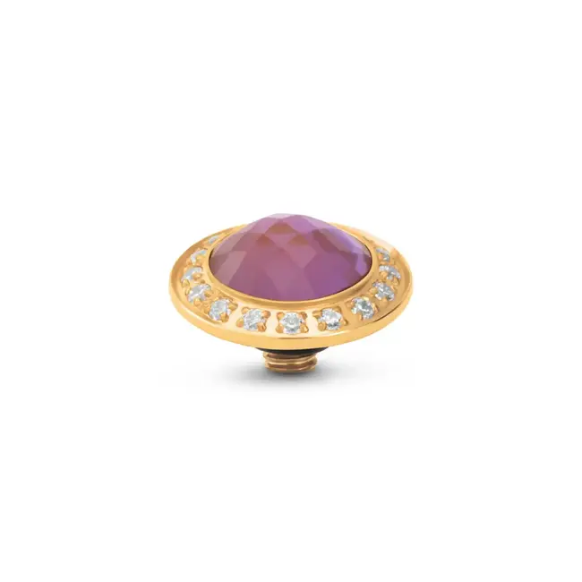 Melano Melano Twisted Glimmer Steentje Goud