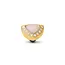 Melano Melano Twisted Pyramid Steentje Goud