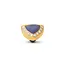 Melano Melano Twisted Pyramid Steentje Goud