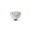 Melano Melano Twisted Pyramid Steentje Zilver