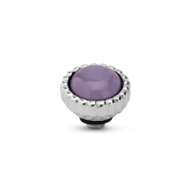 Melano Melano Twisted Bali Gem Petite Steentje Zilver