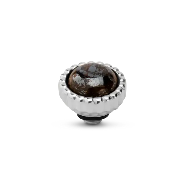 Melano Melano Twisted Bali Gem Petite Steentje Zilver