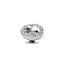 Melano Melano Twisted Droplet CZ Steentje Zilver