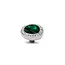 Melano Melano Twisted Droplet CZ Steentje Zilver