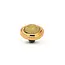 Melano Melano Twisted Smooth Gem Steentje Goud
