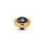 Melano Melano Twisted Smooth Gem Steentje Goud