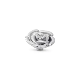 Melano Melano Vivid Rosy CZ Steentje Zilver