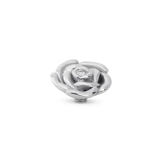 Melano Melano Vivid Rosy CZ Steentje Zilver