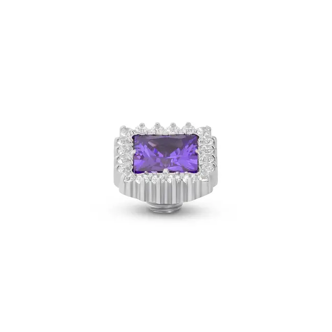 Melano Melano Vivid Antique Steentje Zilver