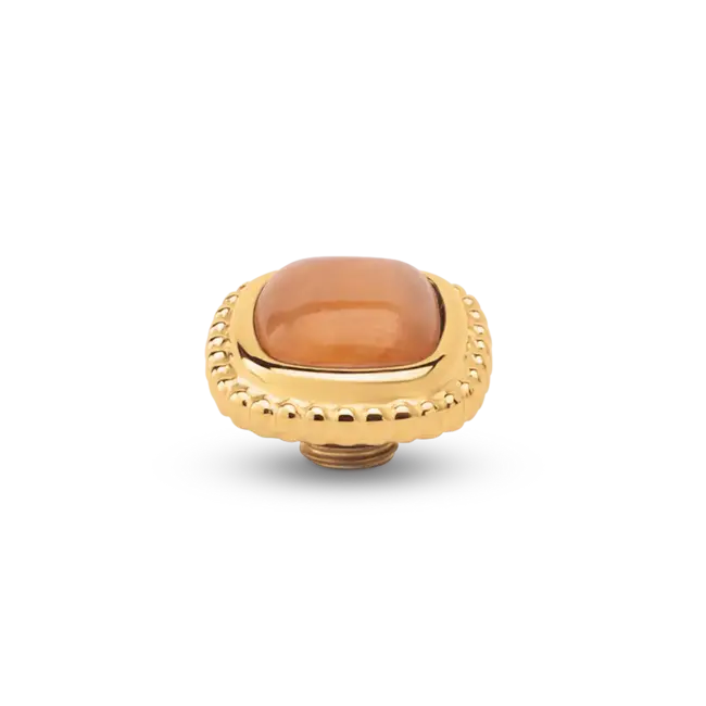 Melano Melano Vivid Bali Gem Square Steentje Goud