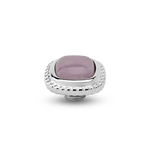 Melano Melano Vivid Bali Gem Square Steentje Zilver