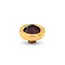 Melano Melano Vivid Round Swirl Steentje Goud