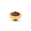 Melano Melano Vivid Round Swirl Steentje Goud