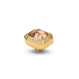 Melano Melano Vivid Emerald CZ Steentje Goud